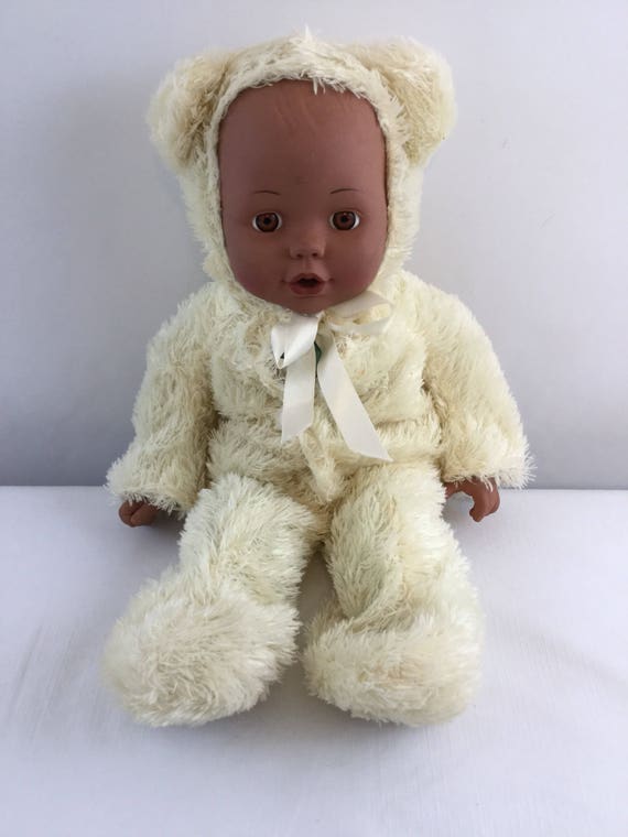 baby doll and teddy bear