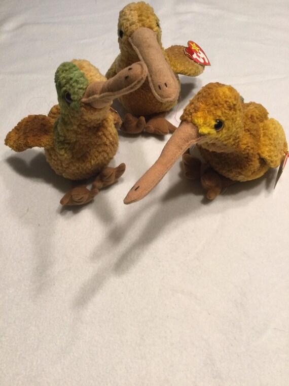 beak beanie baby