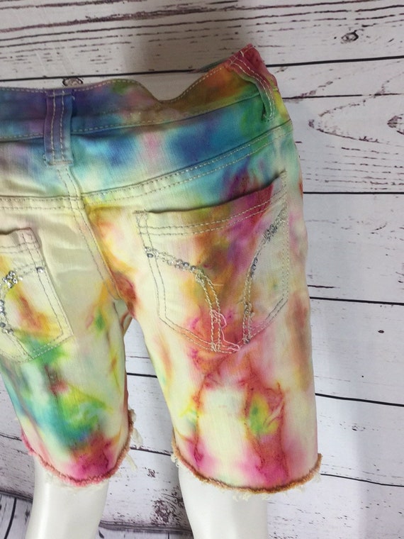 ladies cut off jean shorts