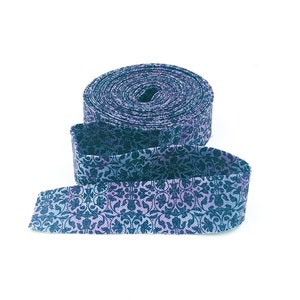 Quilt Binding Laboratory Tapestry Purple Tim Holtz Free Spirit Fabrics Halloween