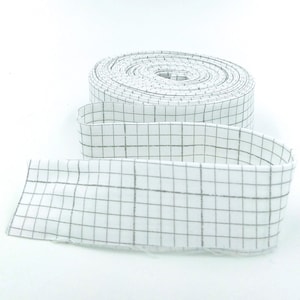 Quilt Binding Journal Basics Graph Paper White Single Fold 1 1/4&quot; Binding