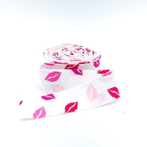 Quilt Binding Sending Love Kisses White My Mind&#39;s Eye