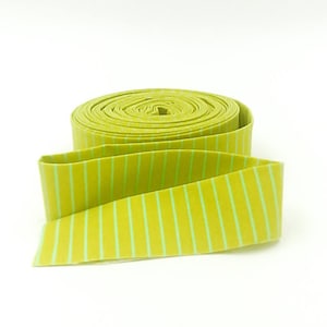 Quilt Binding Tula Pink Tiny Stripe Moonglow Green 1 1/4&quot; Single Fold