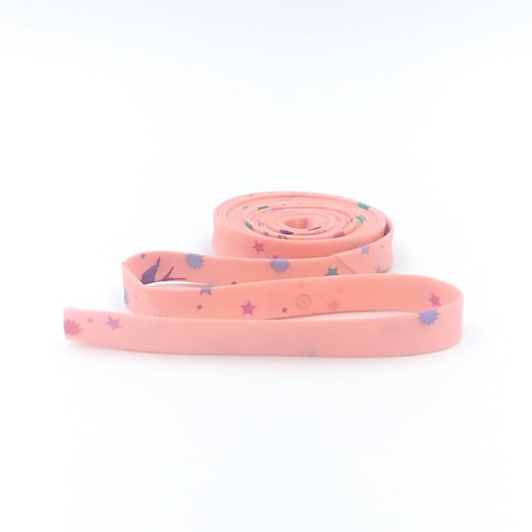 Double Fold Bias Tape 1/2'' Fairy Dust Sherbet Orange Tula Pink Bias Binding