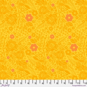 Love Always, AM Lace Mango Yellow Fabric Half Yards Anna Maria