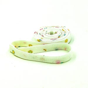 Double Fold Bias Tape 1/2&#39;&#39; Hush Hush 4 Zest Appeal White Bias Binding Riley Blake Designs