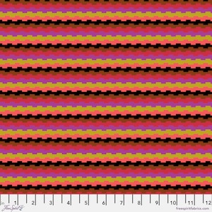 Good Gracious Castle Tops Salty Red Purple Fabric Half Yards Anna Maria