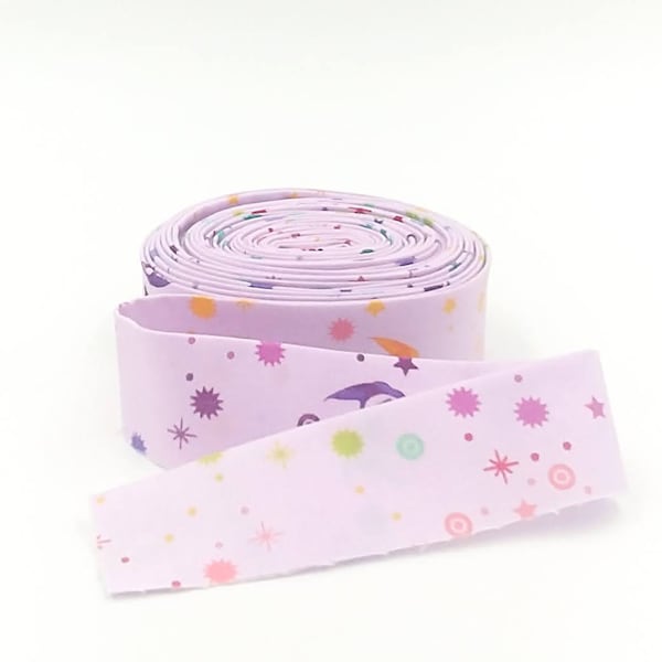 Quilt Binding Tula Pink True Colors Fairy Dust Lavender