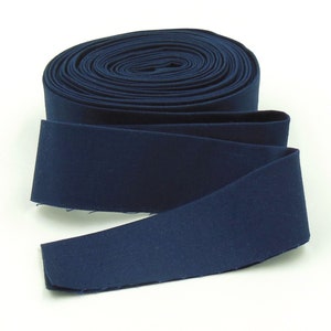 Quilt Binding Confetti Cotton Navy Blue Single Fold 1 1/4" Binding