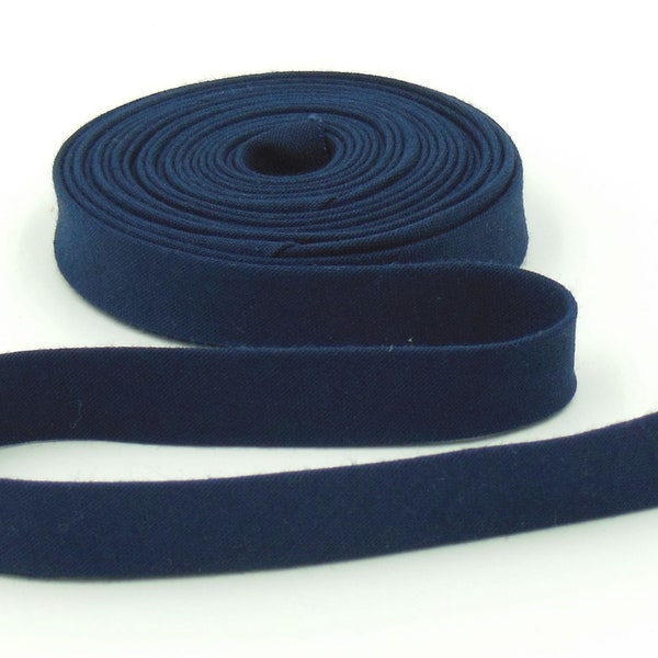 Double Fold Bias Tape Navy Blue Riley Blake Designs Bias Binding