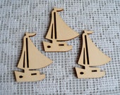 ähnliche Artikel Wie Set Von 3 Segelboot Hölzernes Schiff
