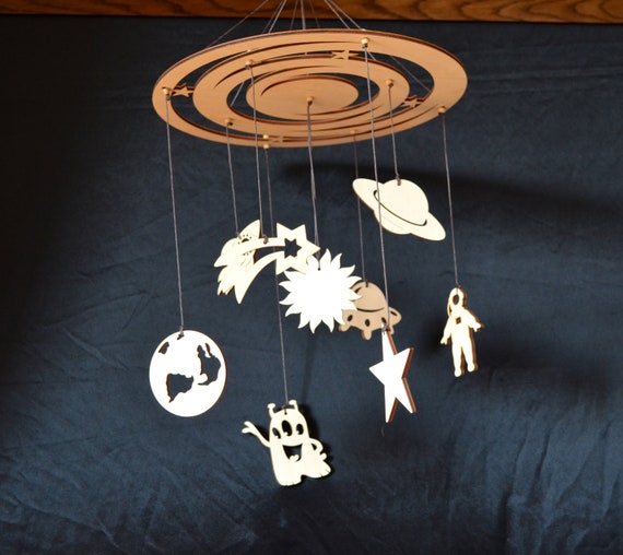 Space Mobile Nursery Mobile Space Nursery Decor Solar System Mobile Astronaut Mobile Galaxy Mobileplanet Mobilebaby Boy Mobile