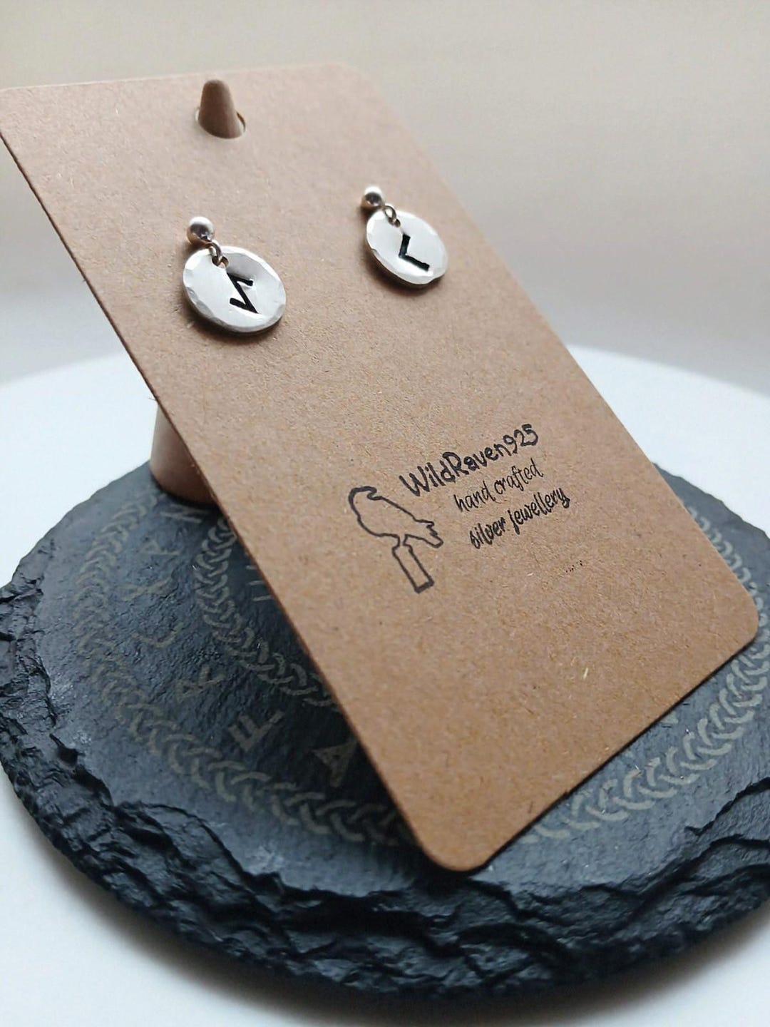 Sterling Silver RUNE EARRINGS, RUNE Studs or Wire Runic Earrings. Eldar ...