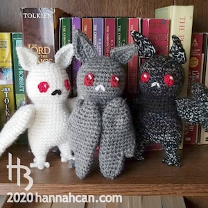 Mothman Crochet Pattern - Instant Download