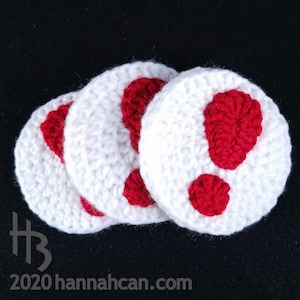 Exclamation Mark Crochet Pattern - Instant Download