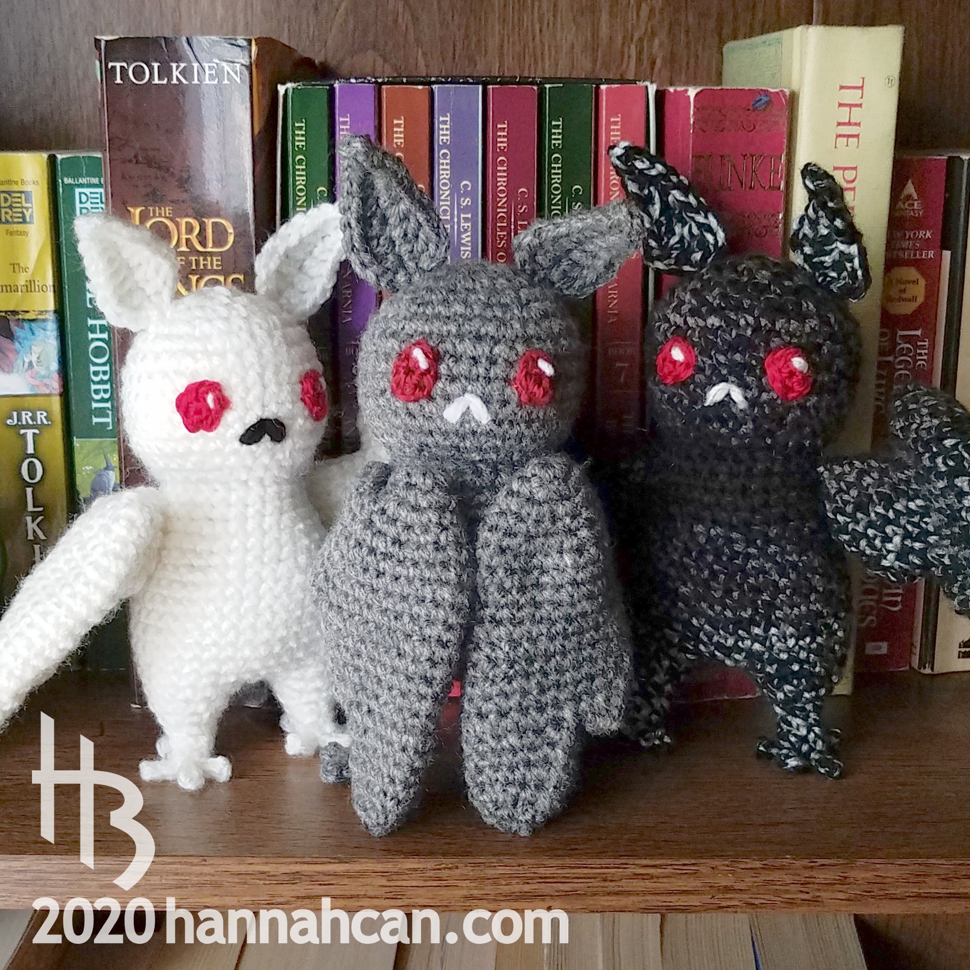 30 Mothman Crochet Patterns for Cute, Creepy, and Display-Worthy Makes 25 Cuddly Mothman Instant Download Pattern