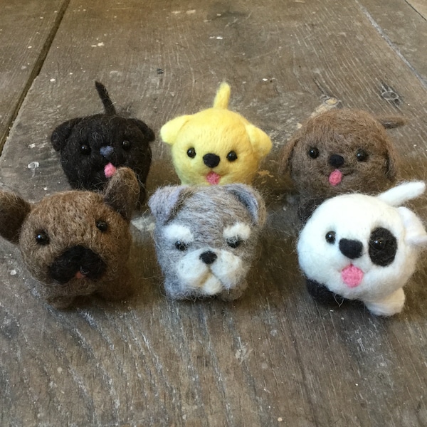 Needle Felted Puppy Etsy