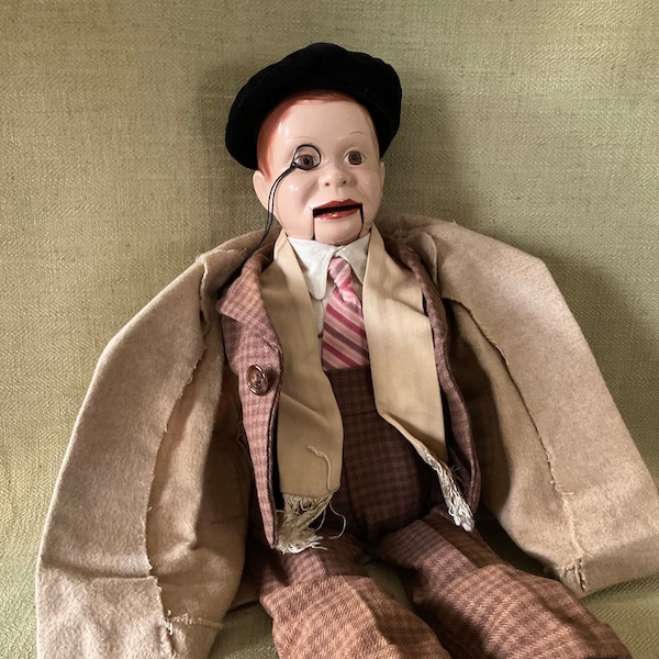 Charlie Mccarthy Ventriloquist Etsy