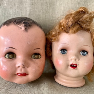 Giant Creepy Doll Heads