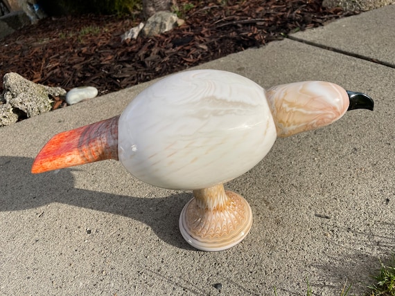 Oiva Toikka for Iittala Limited Edition Pale Male Large Blown Art