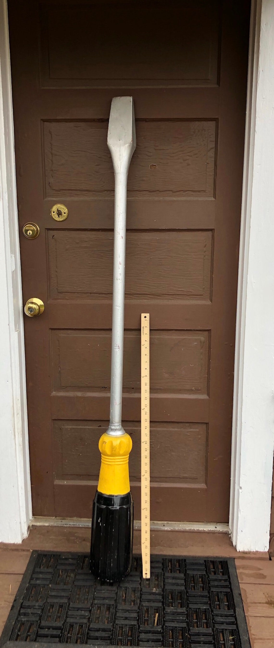 Worlds Largest Screw Driver 5.5 Ft Vintage Trade Sign Etsy