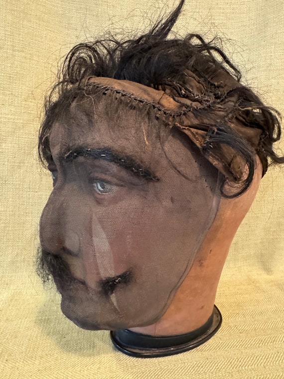 Antique Odd Fellows Ceremonial Mask, 1880-1910 - image 2