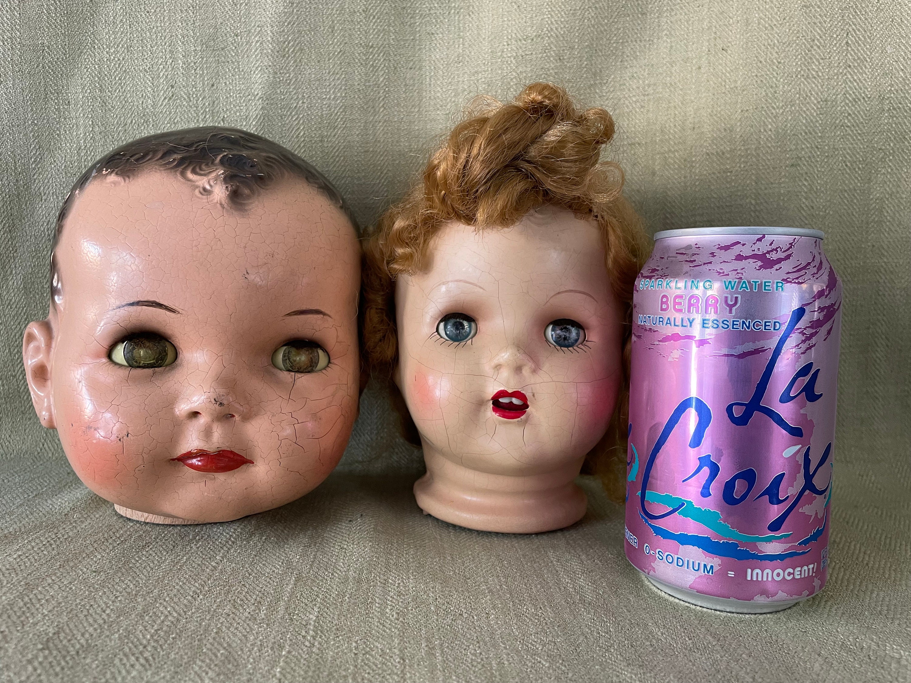 Giant Creepy Doll Heads - Etsy