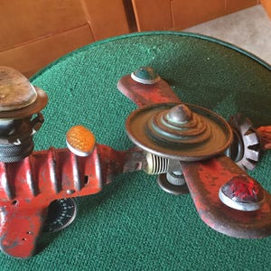Ray Gun - Item #9200, Cast Aluminum and Bronze, With Spring