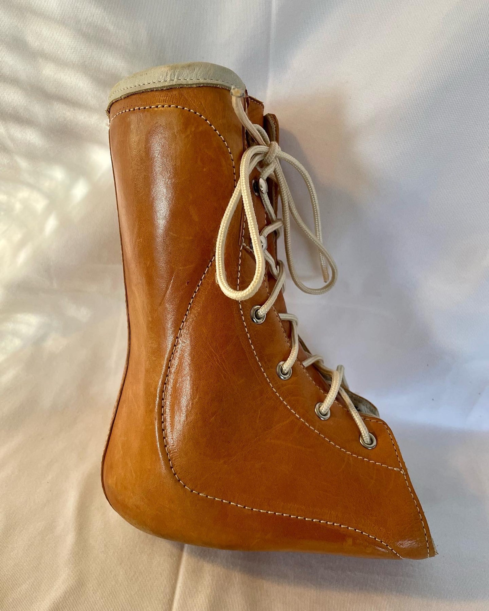 Antique Leather Boot Brace Foot Brace Etsy