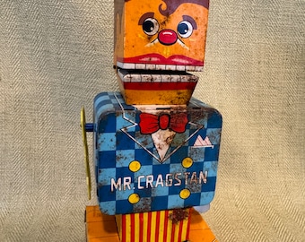 Daiya Japan Tin Wind Up Mr.Cragstan Robot