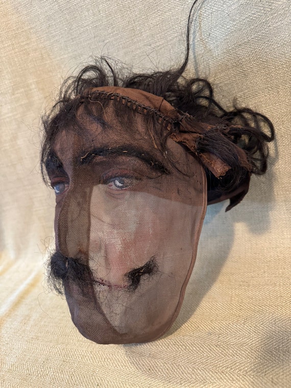 Antique Odd Fellows Ceremonial Mask, 1880-1910 - image 6