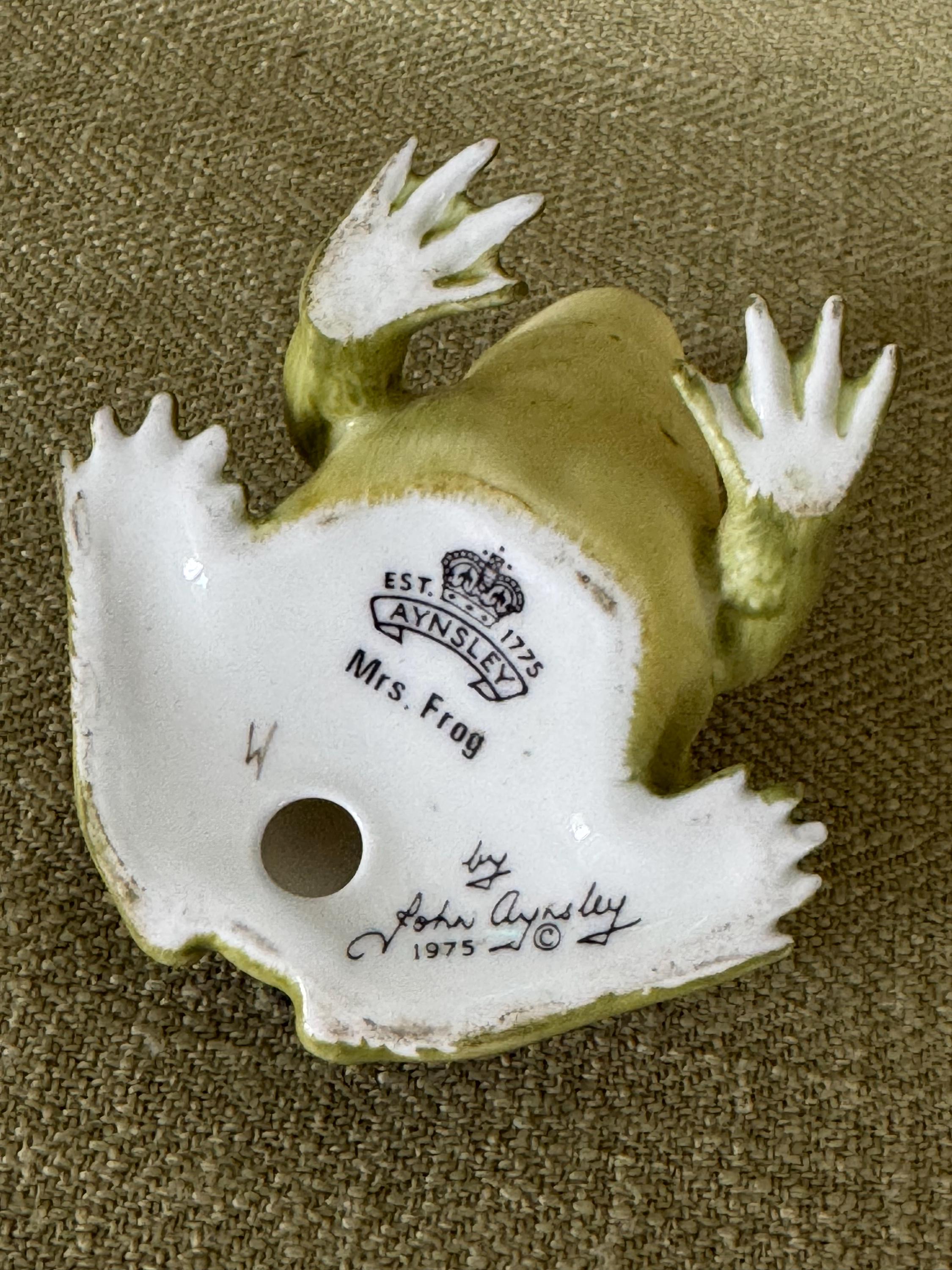 ヴィンテージ 北欧【Gense】Harlequin ポストモダン ガラスオブジェ Potcelain Aynsley Mrs. Frog - Etsy