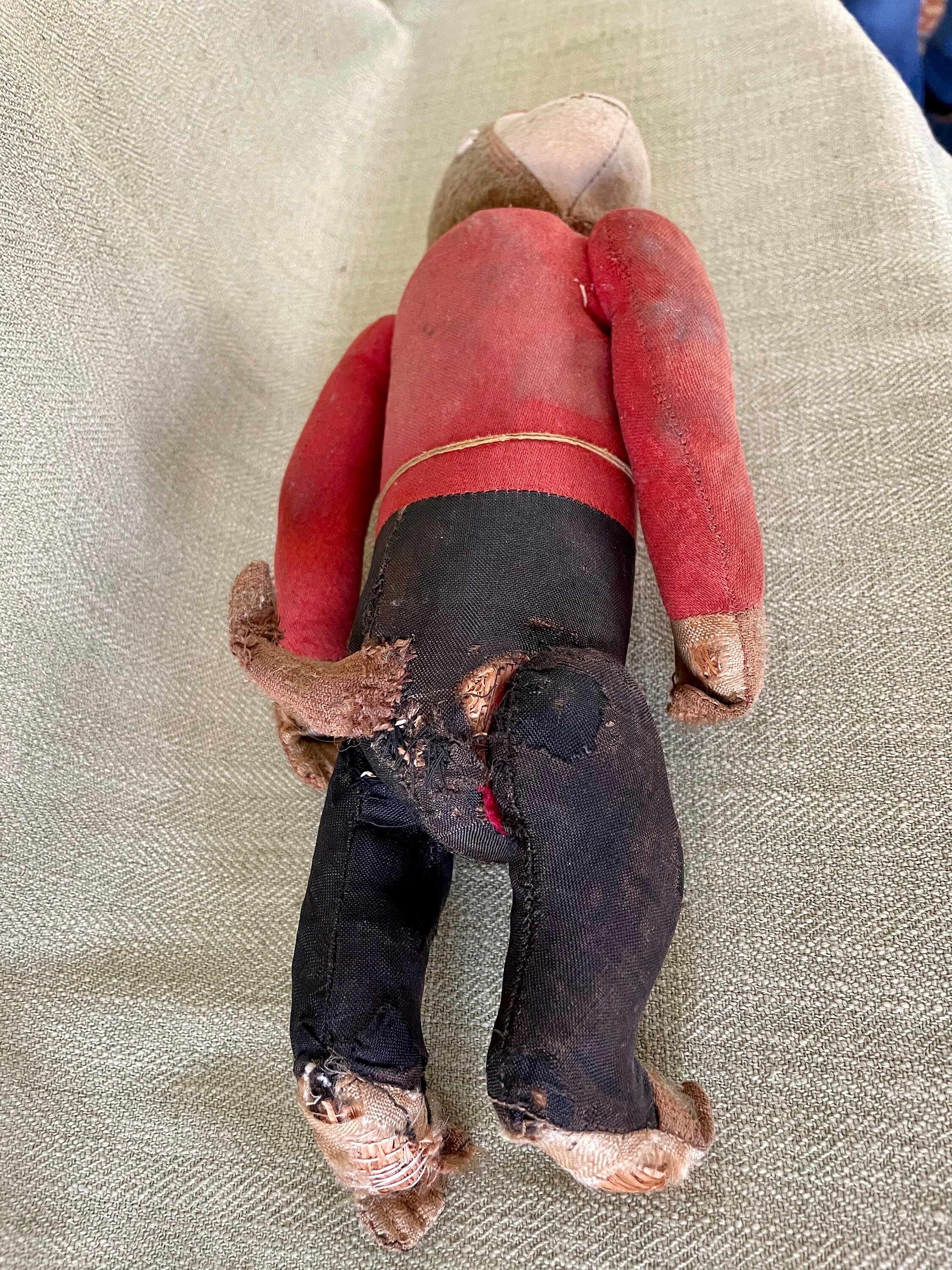 Well Loved Antique Schuco Yes No Bellhop Monkey - Etsy