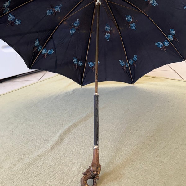 Elephant Handled Umbrella, Parasol, 1920’s