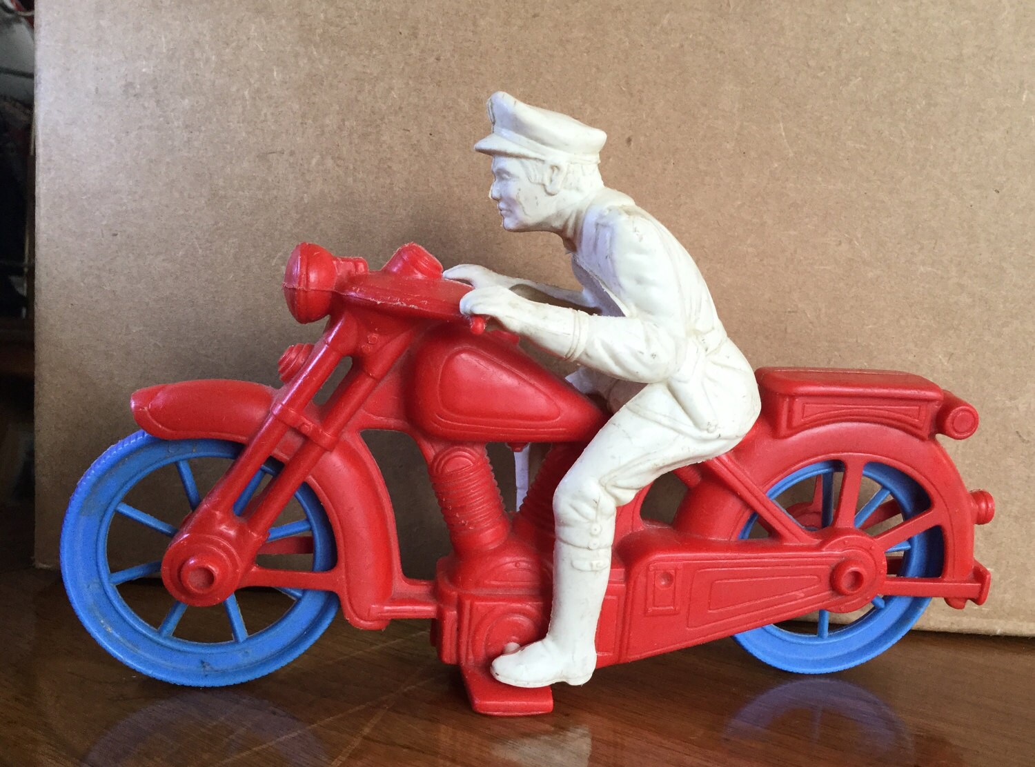 Vintage 1958 Coral Toys Harley Davidson 