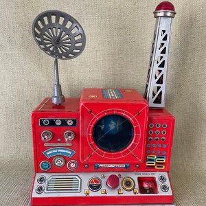 1960's Japan Tin Battery Op Radar Space Station, the Explorer and