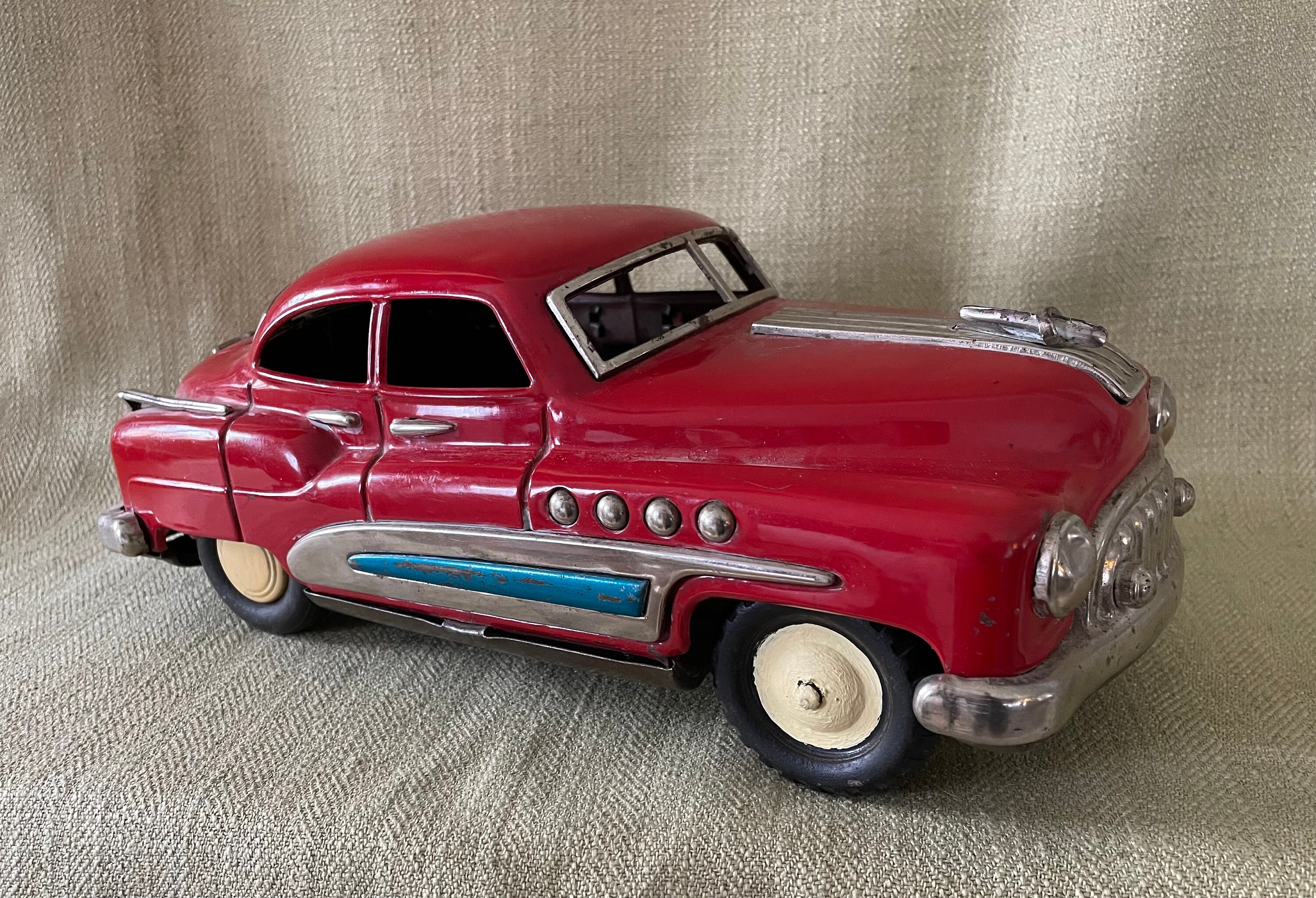 Large 1940s Japan Tin Friction Toy Buick Car - Etsy