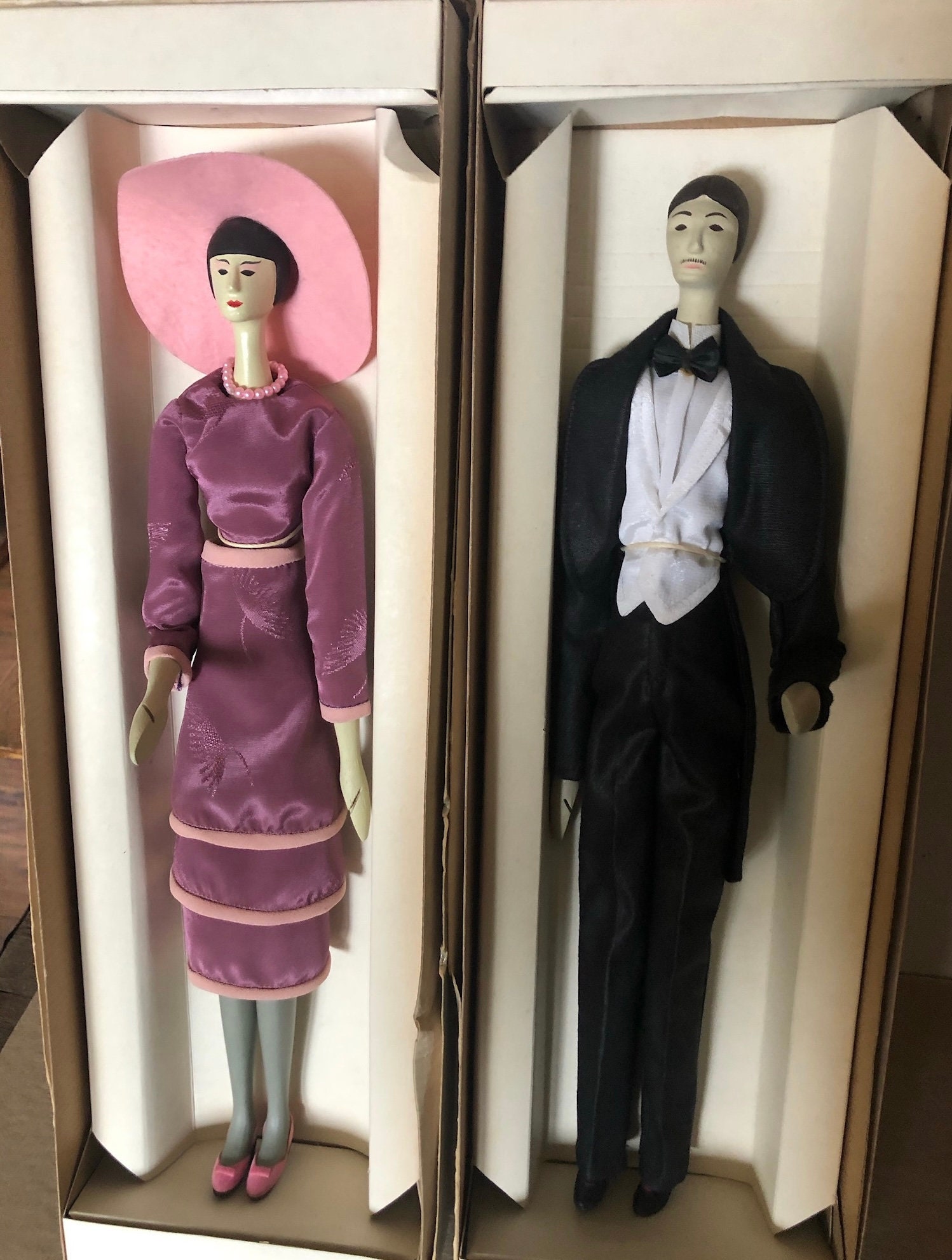 Vintage Balos of Chicago Youre the Tops Flapper Dolls Fashion