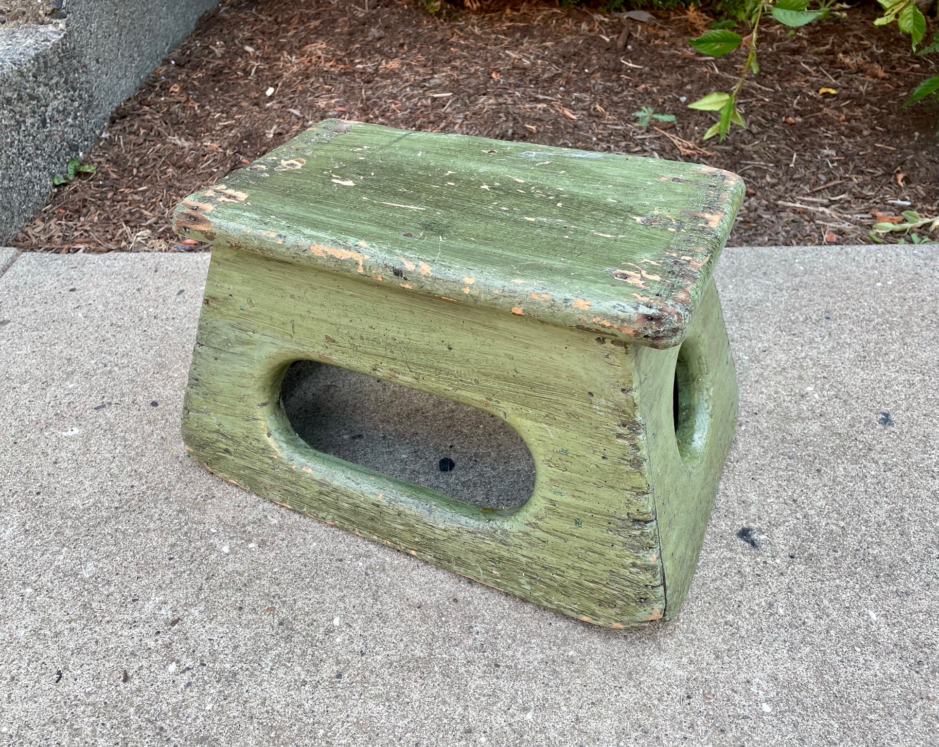 Antique Railroad Conductors Step Stool Etsy UK