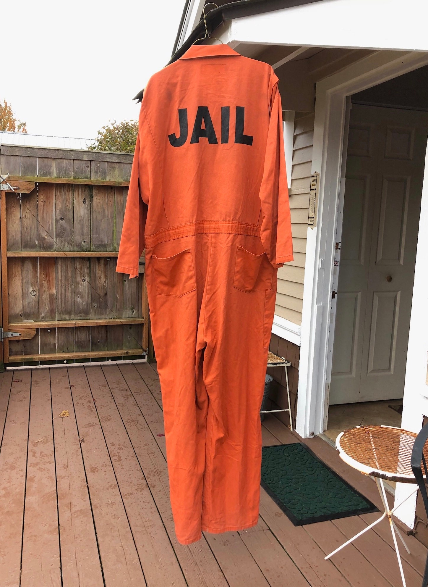 JOE BIDEN Jail Inmate Prisoner Orange Jumpsuit Costume Halloween HI QUALITY  | eBay