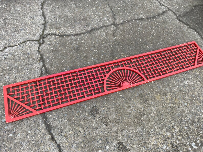 Antique Victorian Stick And Ball Fretwork Panel Architectural Salvage image 3