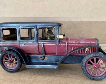 1920 Tuxedo Tin Toy Limousine Black Tin Toy Brand New 