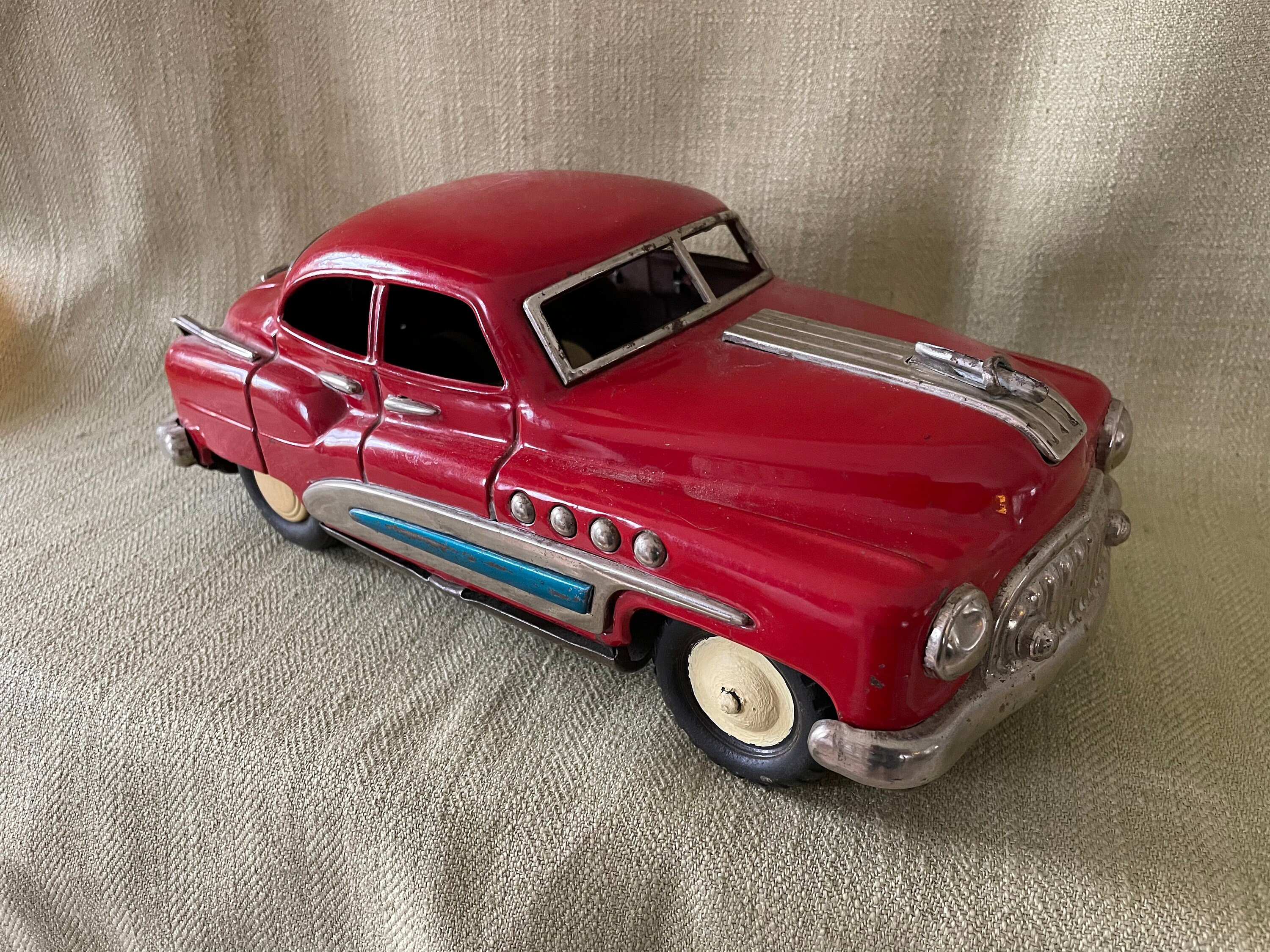 Large 1940s Japan Tin Friction Toy Buick Car - Etsy