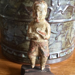 18th Century Tiny Carved Santos Figure