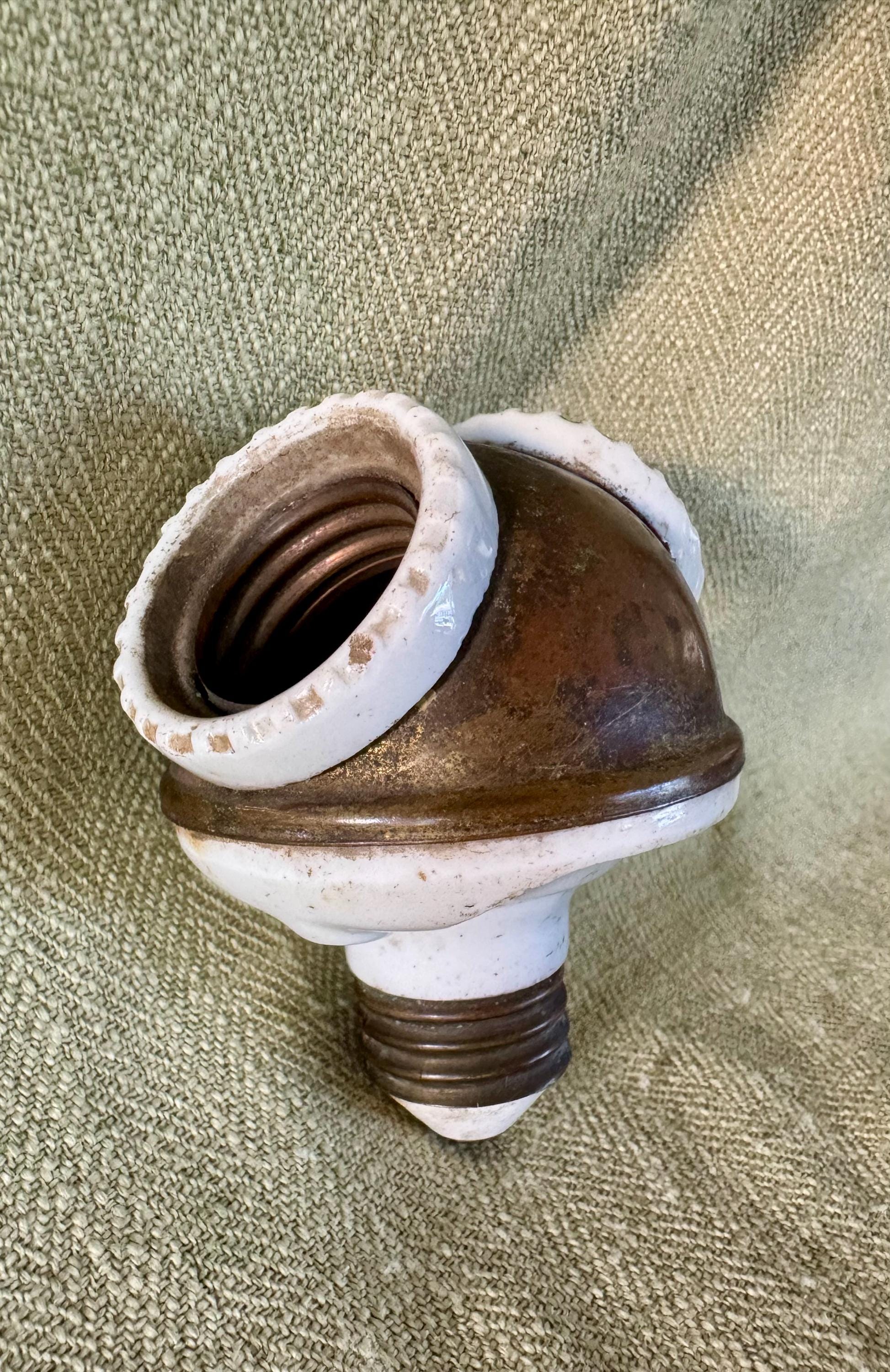 Antique Benjamin Double Light Socket - Etsy