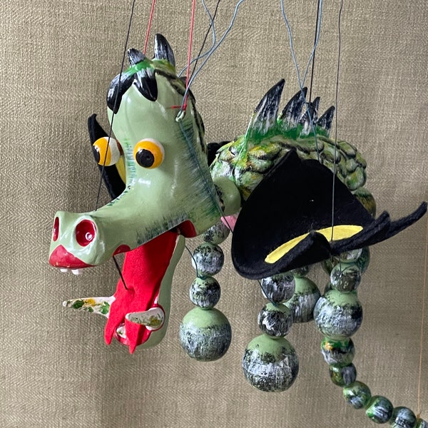 Vintage Pelham Puppet Dragon