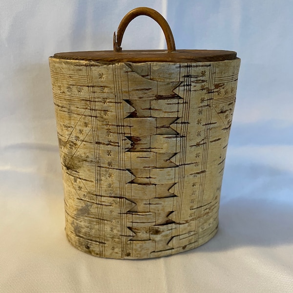 Birch Bark Box Etsy