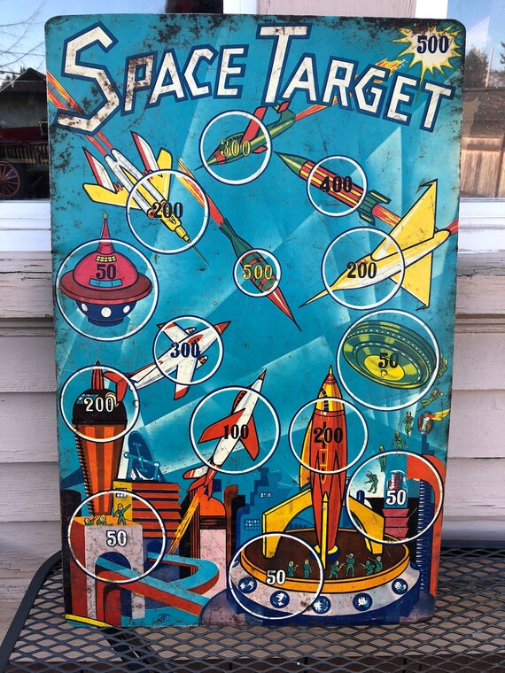 rocket ship toy target