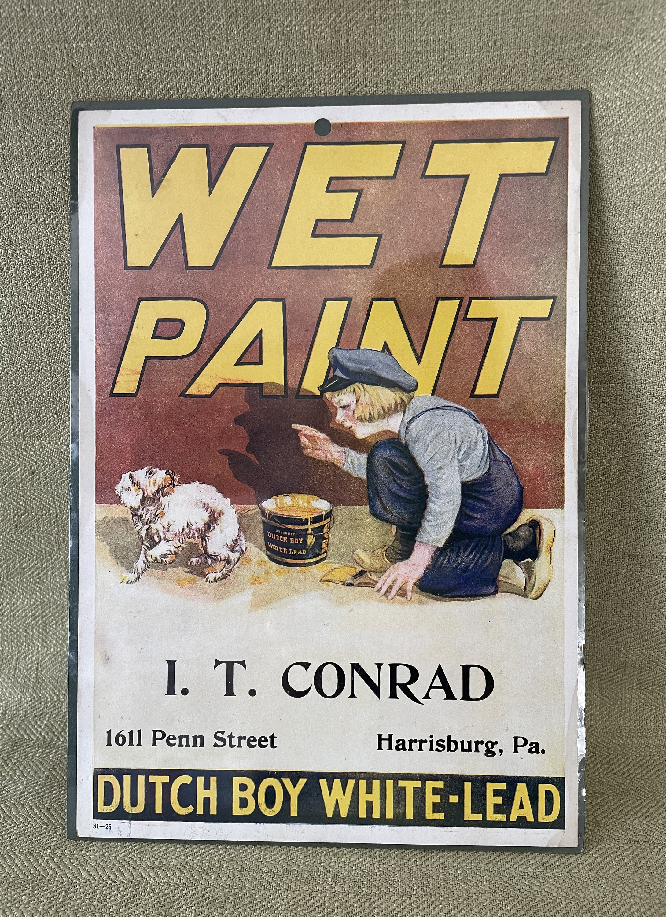 Dutch Boy Paint Sign - Etsy