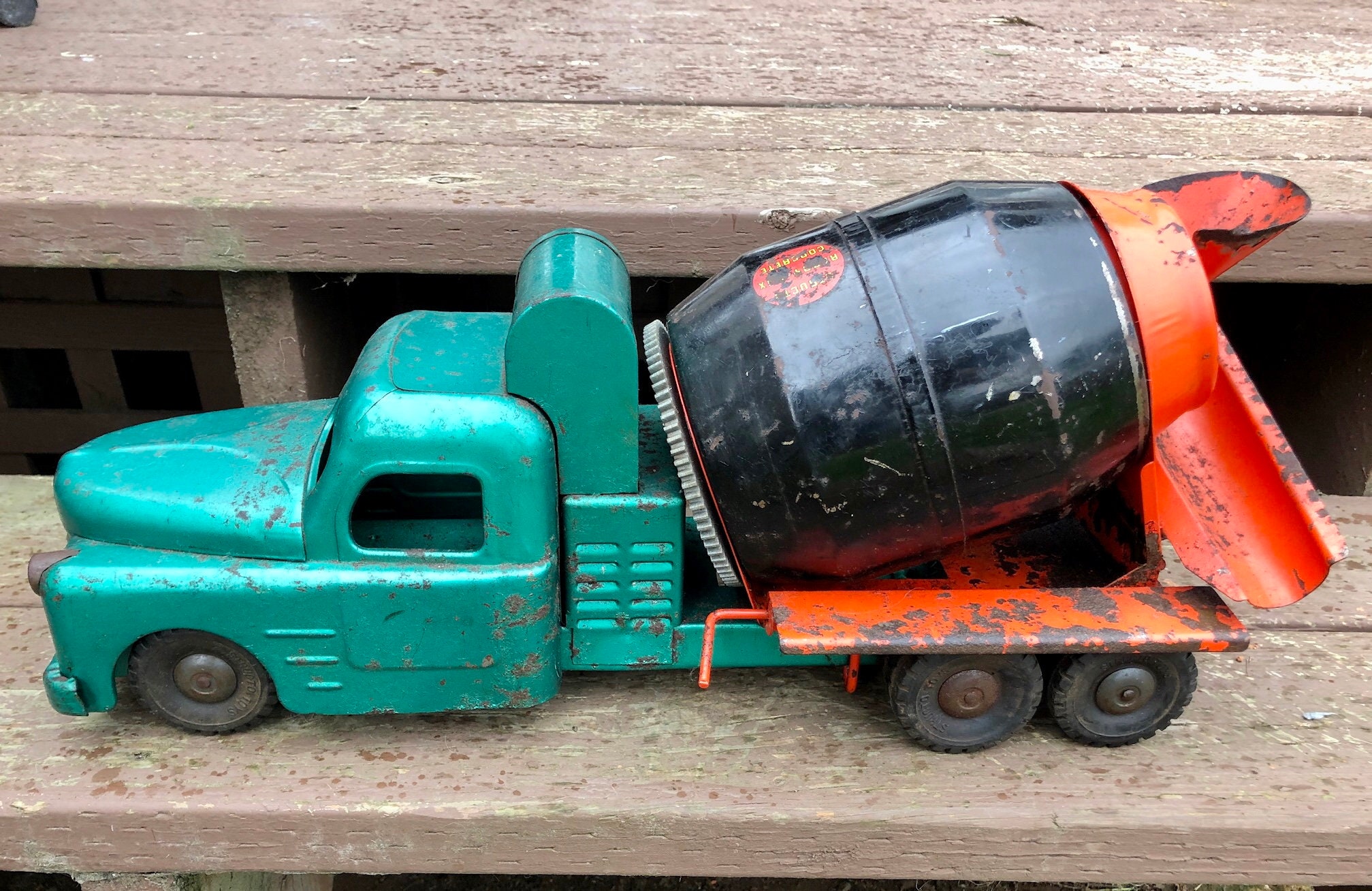 Structo toys cheap cement mixer